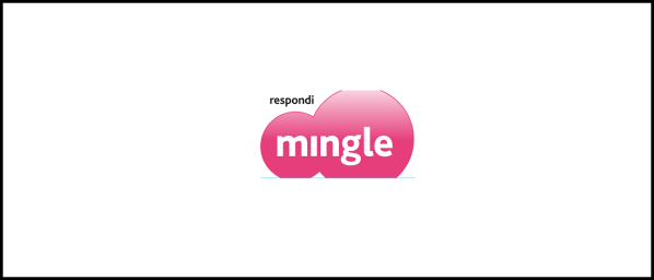 Logo du site de sondages rémunérés Mingle qui vous permet de gagner de l'argent sous forme de bons d'achats divers ou Amazon