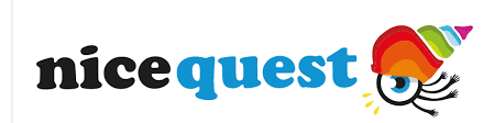 Logo du site Nicequest qui vous permet de gagner de l'argent par chèques cadeaux ou en cadeaux